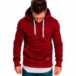 Brand Men's Hoodie - Win Red