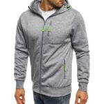 Men's Long-sleeved Cardigan Hooded Men's Hoodie