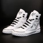 Men's Shoes - White & Black