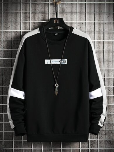 Men's Sweater Clothes - Black & White