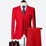 Suits Luxury Men's - Red