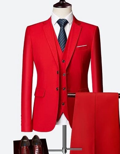 Suits Luxury Men's - Red