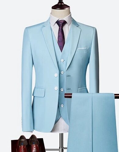 Suits Luxury Men's - SkyBlue