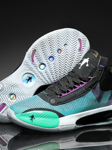 Men High Top Sports Air Cushion Athletic Male Boots