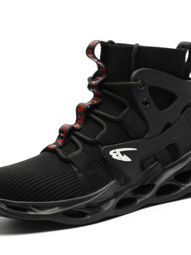 Men's Shoes - Yellow White & Black