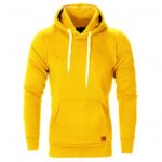 Brand Men's Hoodie - Yellow
