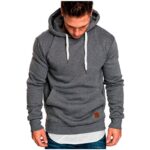 Brand Men's Hoodie - Dark Gray