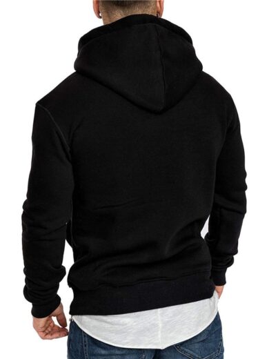Brand Men's Hoodie - Black